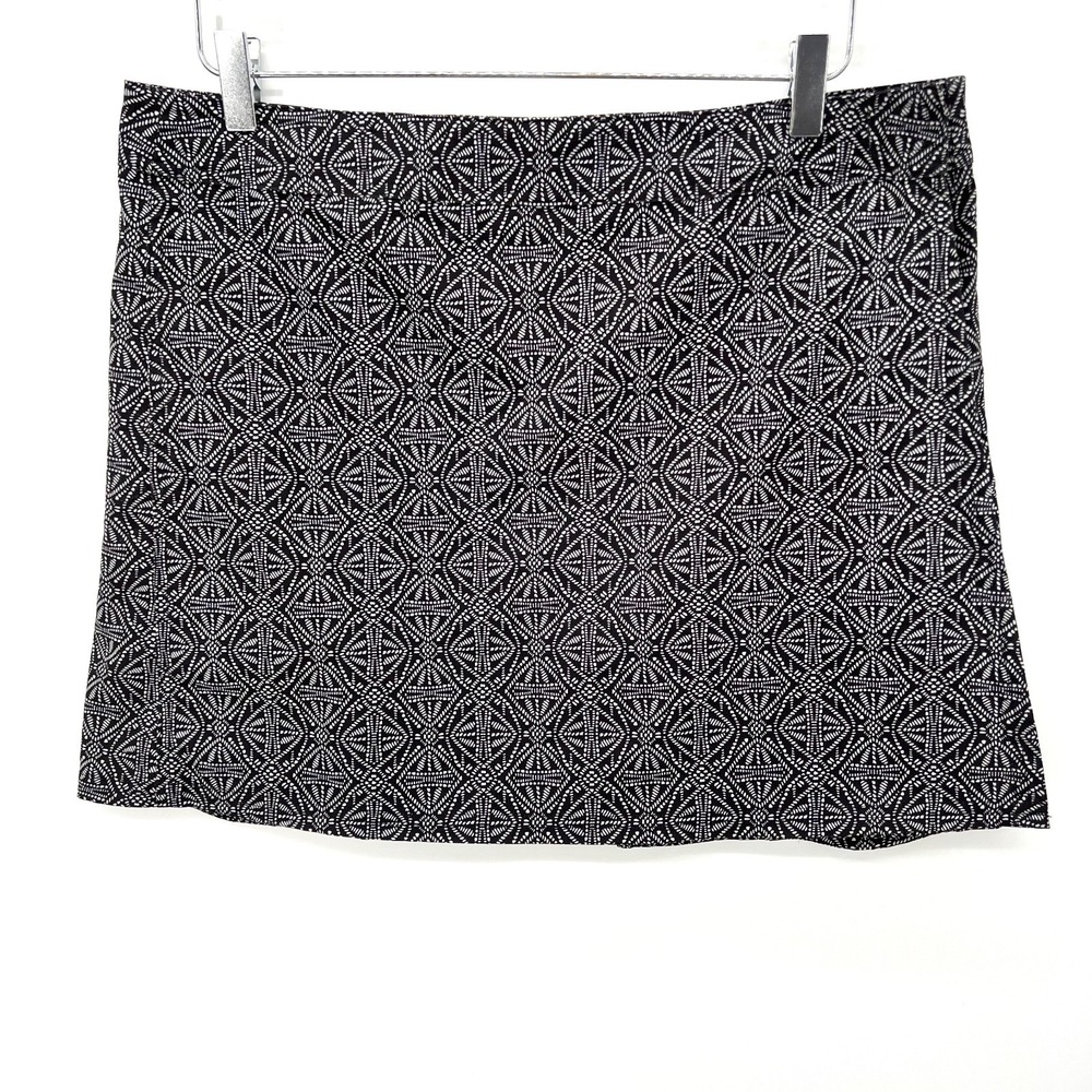 Rip Skirt Hawaii Wrap Skirt Size L Length 1 Short Black Pearl Pattern Quick Dry